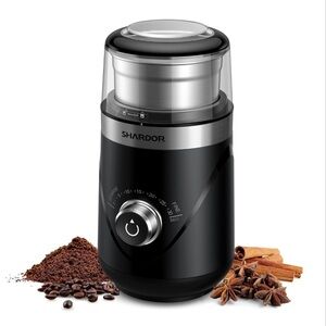 Shardor Electric Coffee Grinder Black
